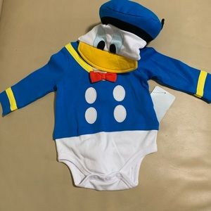 Donald Duck costume baby 3-6 months